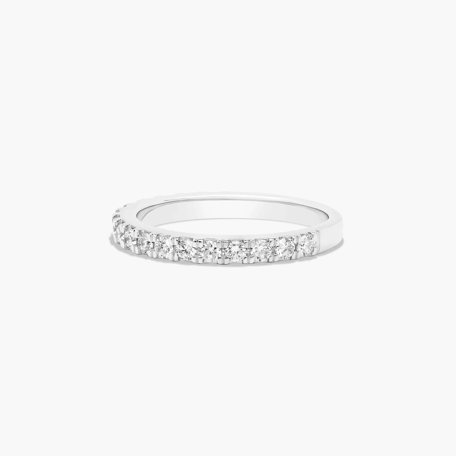 Split Prong Wedding Ring With 0.45 CTW Diamonds In Platinum (2.00mm) By James Allen 2