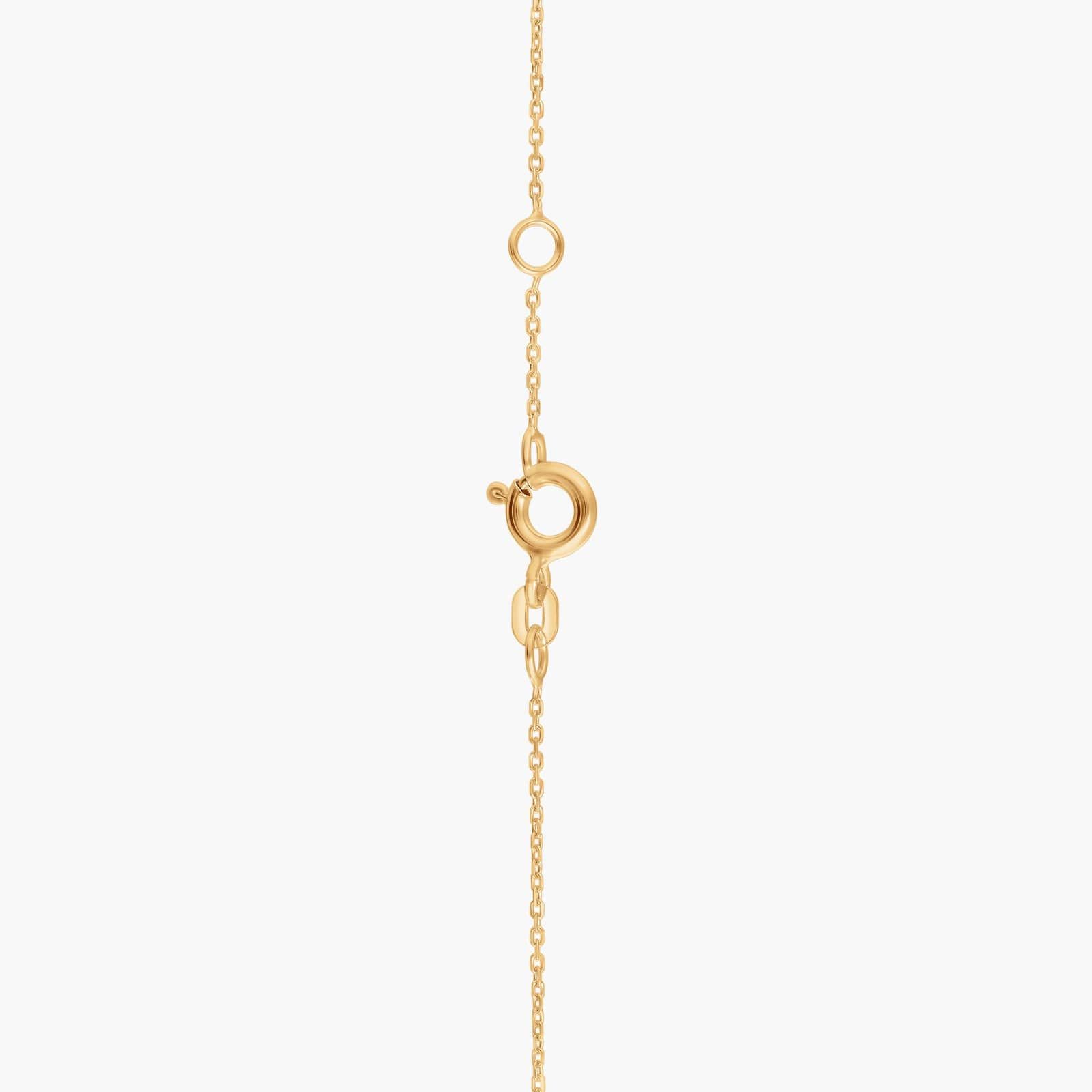 6.5"-7.5" Petite Heart Bracelet in 14k Yellow Gold (7.9 mm) 2