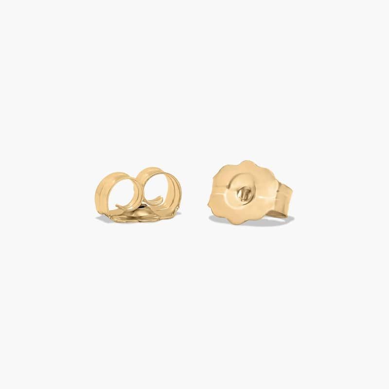 Pear Shape Citrine And Tri-Diamond Stud Earrings In 14K Yellow Gold By James Allen 4