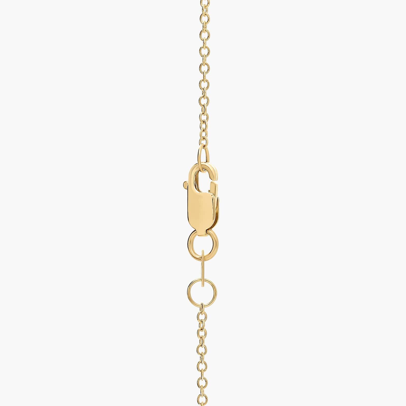 Four Prong Basket Solitaire Diamond Pendant In 14K Yellow Gold (1 Ct. tw. - H-I / SI1-SI2) 2