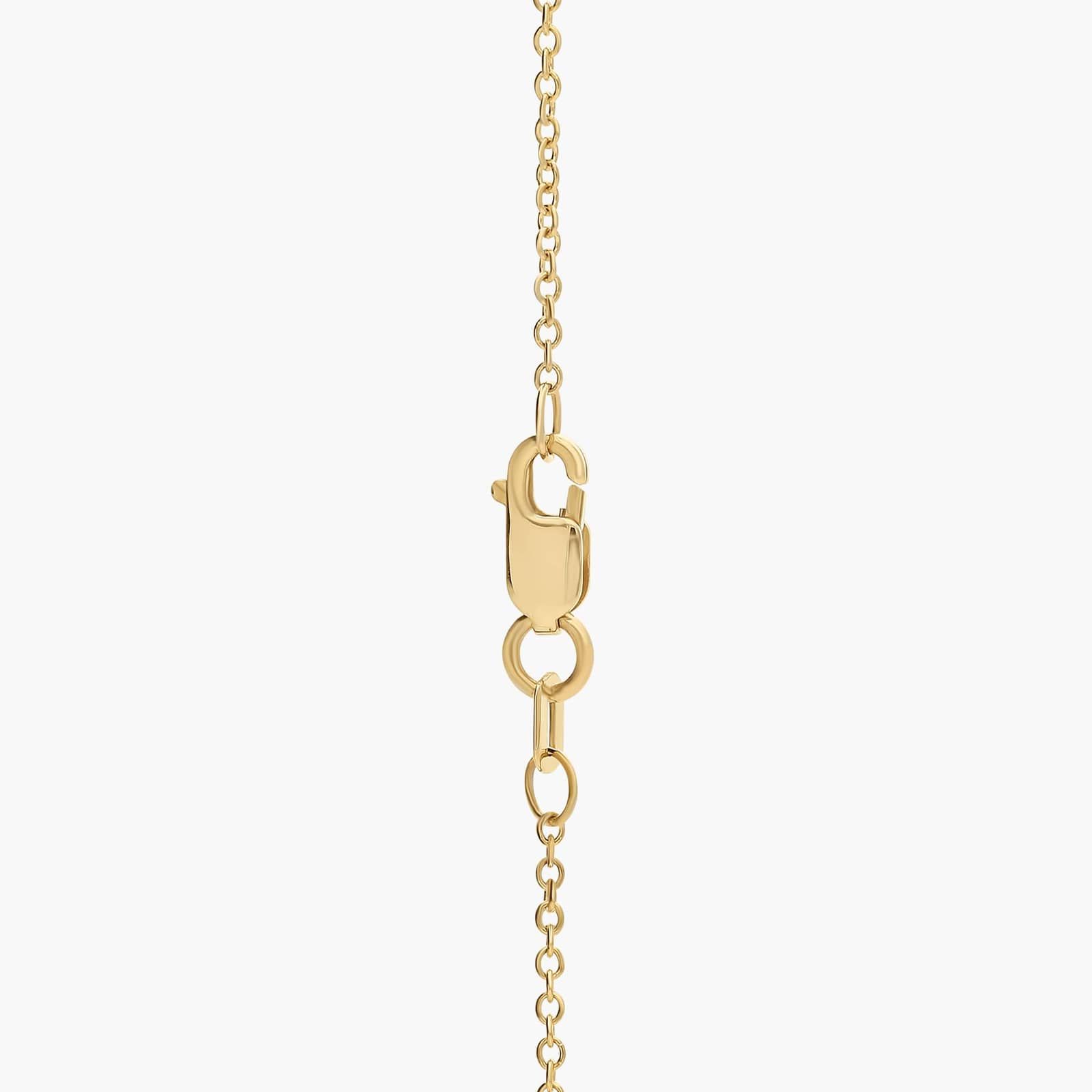 Bezel Diamond Pendant In 14K Yellow Gold (1/2 Ct. tw. - H-I / SI1-SI2) 2