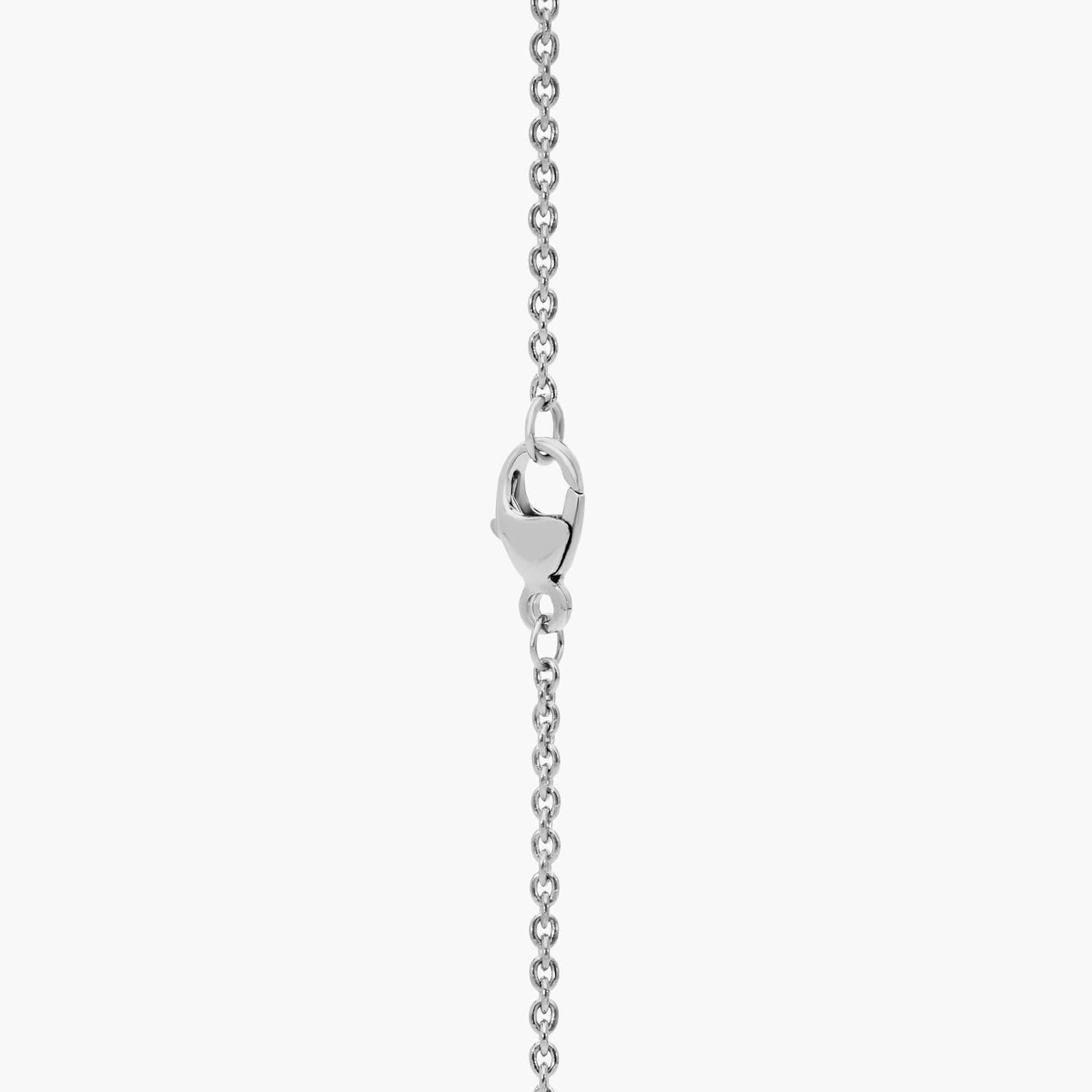 Illusion Lab-Grown Diamond Necklace In 14K White Gold 2