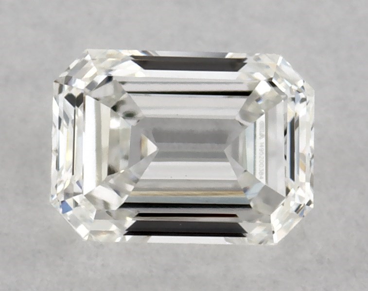 GIA 0.25 Carat H-VS1 Good Cut Emerald Diamond 3