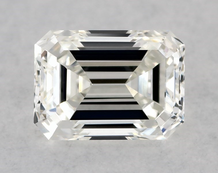 GIA 0.30 Carat H-VS1 Very Good Cut Emerald Diamond 3