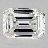 GIA 0.31 Carat G-VS2 Very Good Cut Emerald Diamond 2