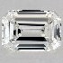 GIA 0.36 Carat G-VS1 Very Good Cut Emerald Diamond 2