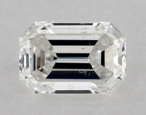 GIA 0.40 Carat G-SI1 Good Cut Emerald Diamond