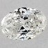 GIA 0.21 Carat G-VS2 Good Cut Oval Diamond 2