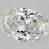 GIA 0.29 Carat G-SI2 Good Cut Oval Diamond 2