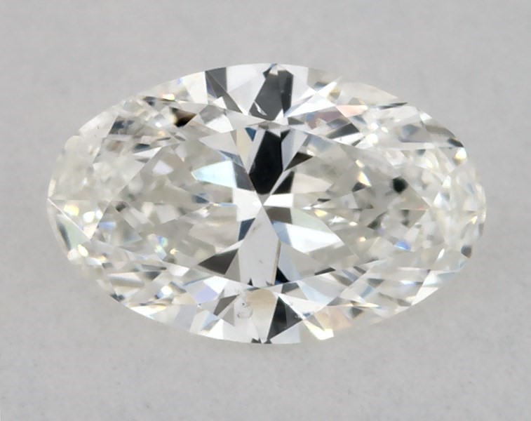 GIA 0.30 Carat G-SI2 Ideal Cut Oval Diamond 3