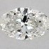 GIA 0.30 Carat G-SI2 Ideal Cut Oval Diamond 2