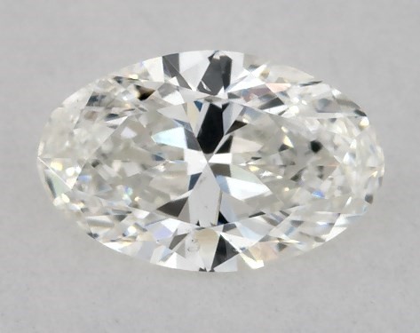 GIA 0.30 Carat G-SI2 Ideal Cut Oval Diamond