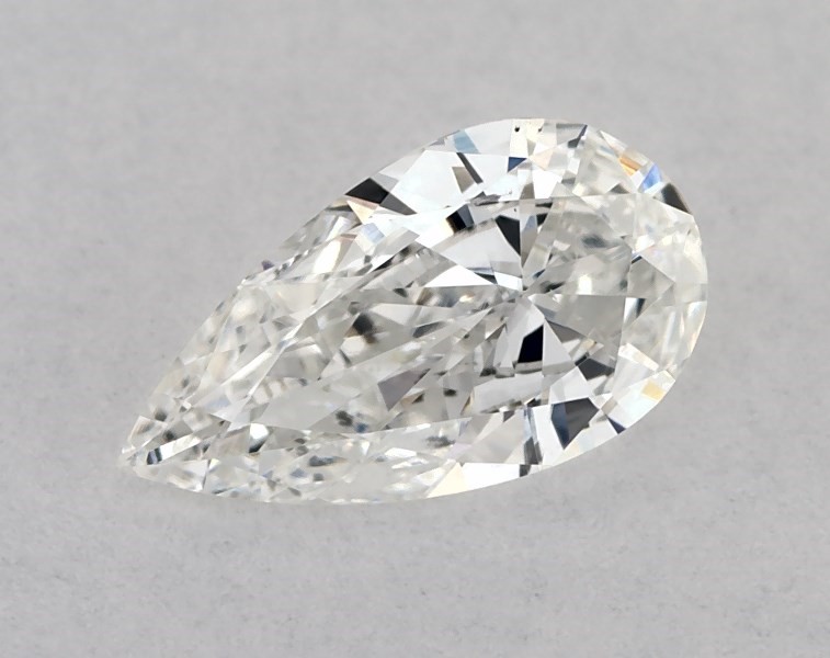 GIA 0.21 Carat G-SI1 Good Cut Pear Diamond 3
