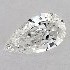 GIA 0.21 Carat G-SI1 Good Cut Pear Diamond 2