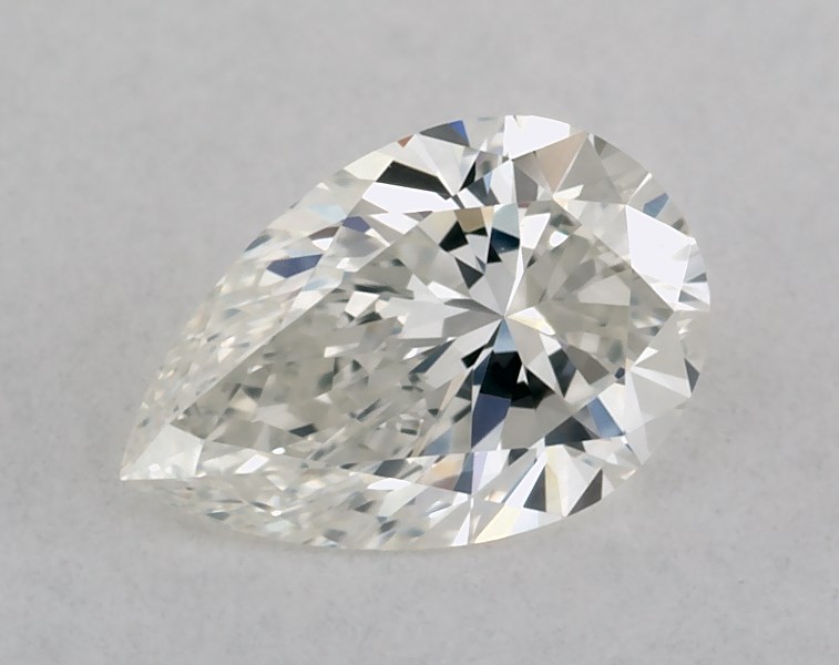 GIA 0.30 Carat H-VS2 Ideal Cut Pear Diamond 3