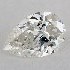 GIA 0.30 Carat H-VS2 Ideal Cut Pear Diamond 2