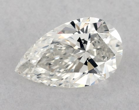 GIA 0.30 Carat H-VS2 Ideal Cut Pear Diamond