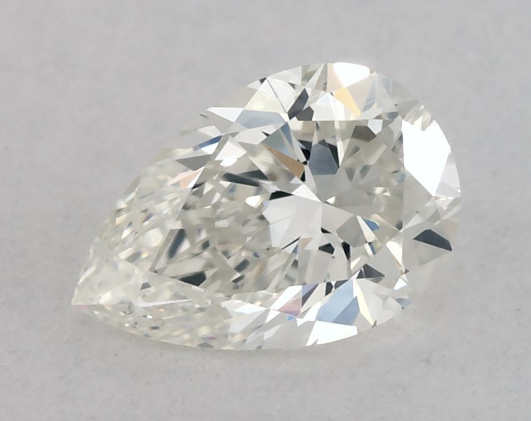 GIA 0.31 Carat H-SI1 Ideal Cut Pear Diamond 3
