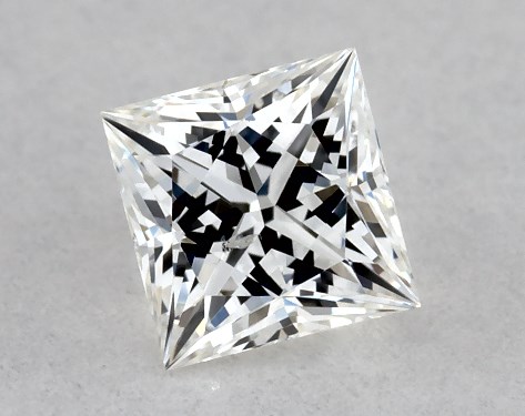 GIA 0.29 Carat G-SI2 Good Cut Princess Diamond
