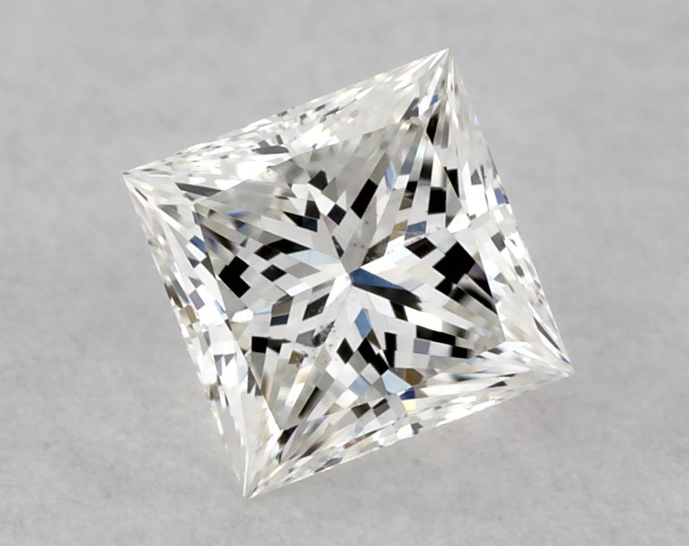 GIA 0.30 Carat G-VVS2 Good Cut Princess Diamond 3