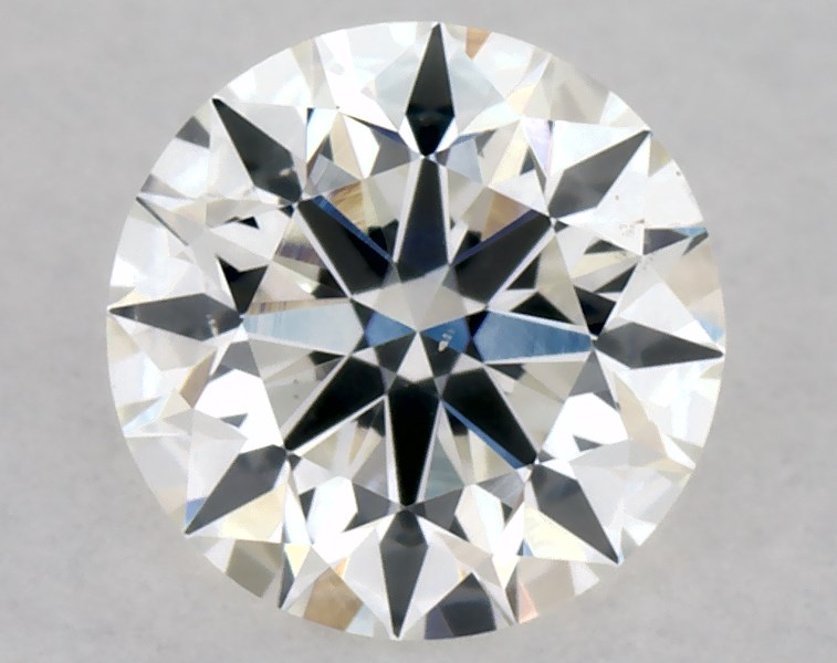 GIA 0.33 Carat H-SI2 Excellent Cut Round Diamond 3
