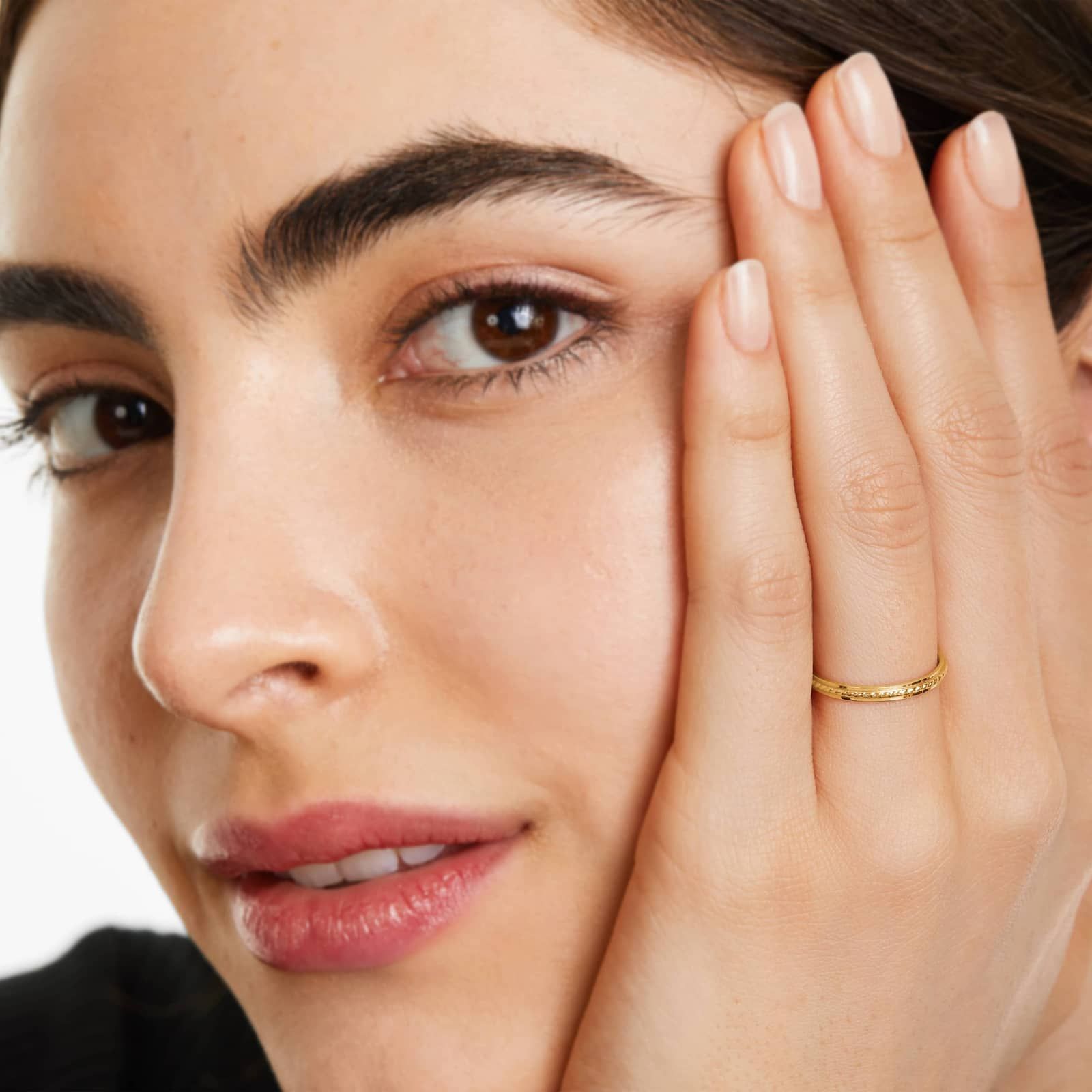Cable Accent Ring In 14K Yellow Gold By James Allen 4