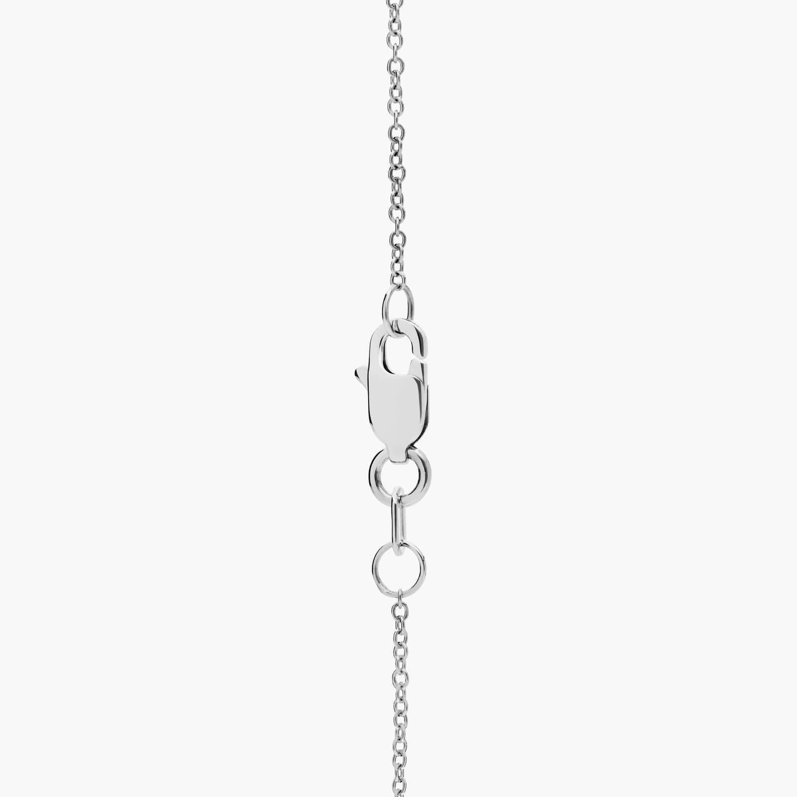 Peridot Stationed Bezel-Set Bracelet in 14k White Gold (3mm) 2
