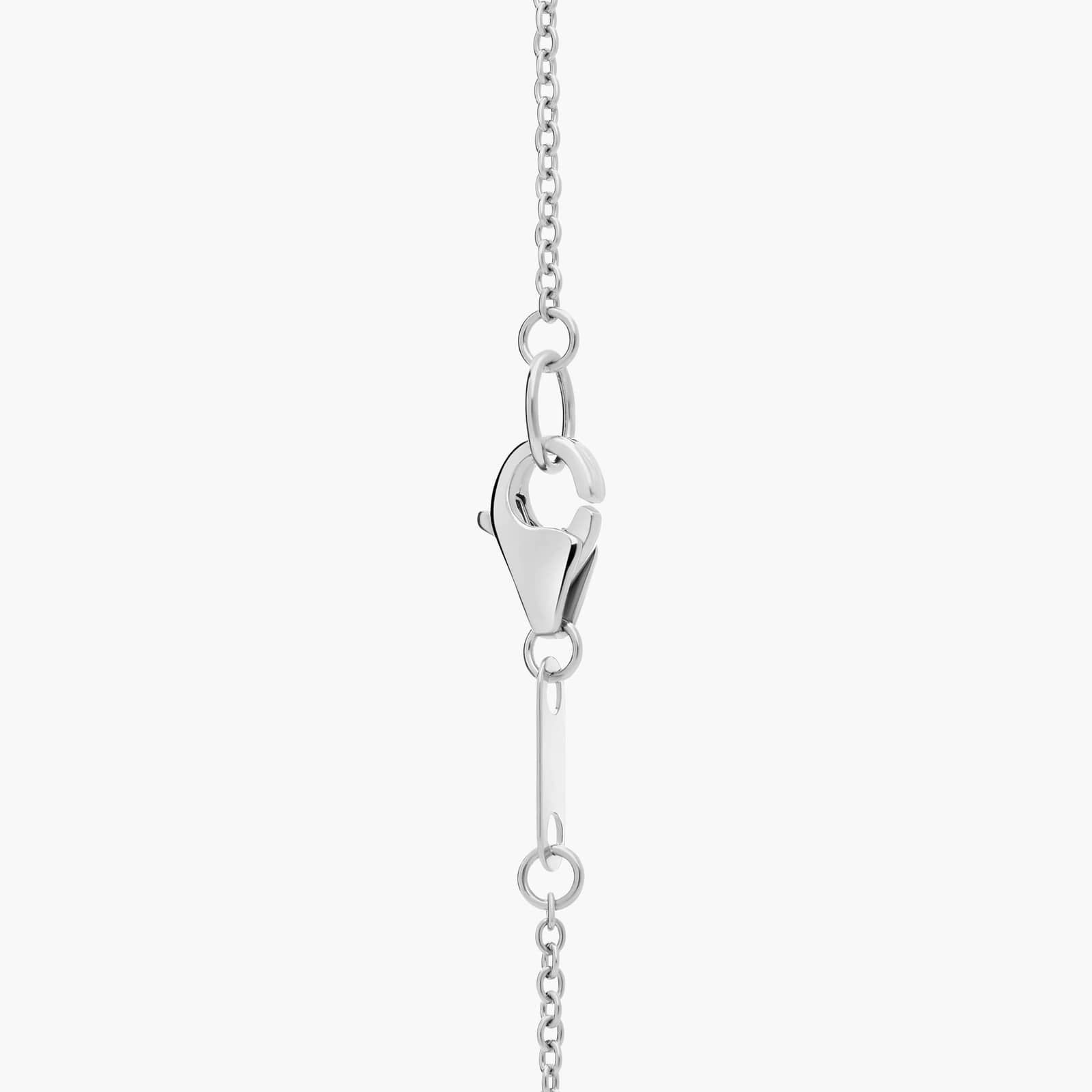 Diamond Solitaire Pendant in 14k White Gold (3/4 ct. tw.) 2