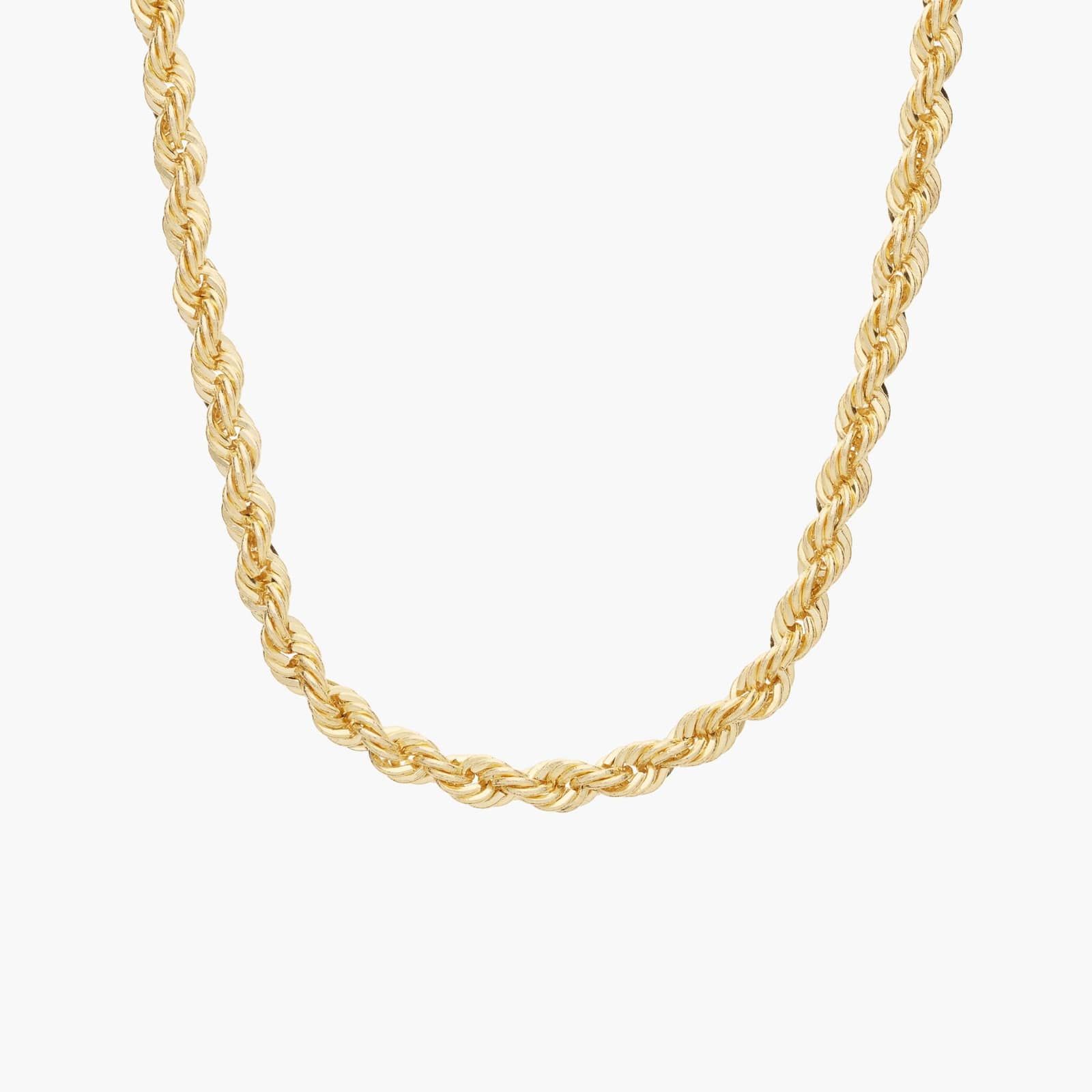 18" Rope Chain in 14k Yellow Gold (3 mm)