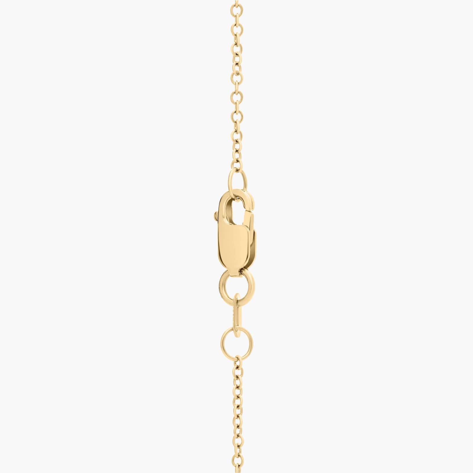 Tessere Cross Pendant in 14k Yellow Gold (1/2 ct. tw.) 2