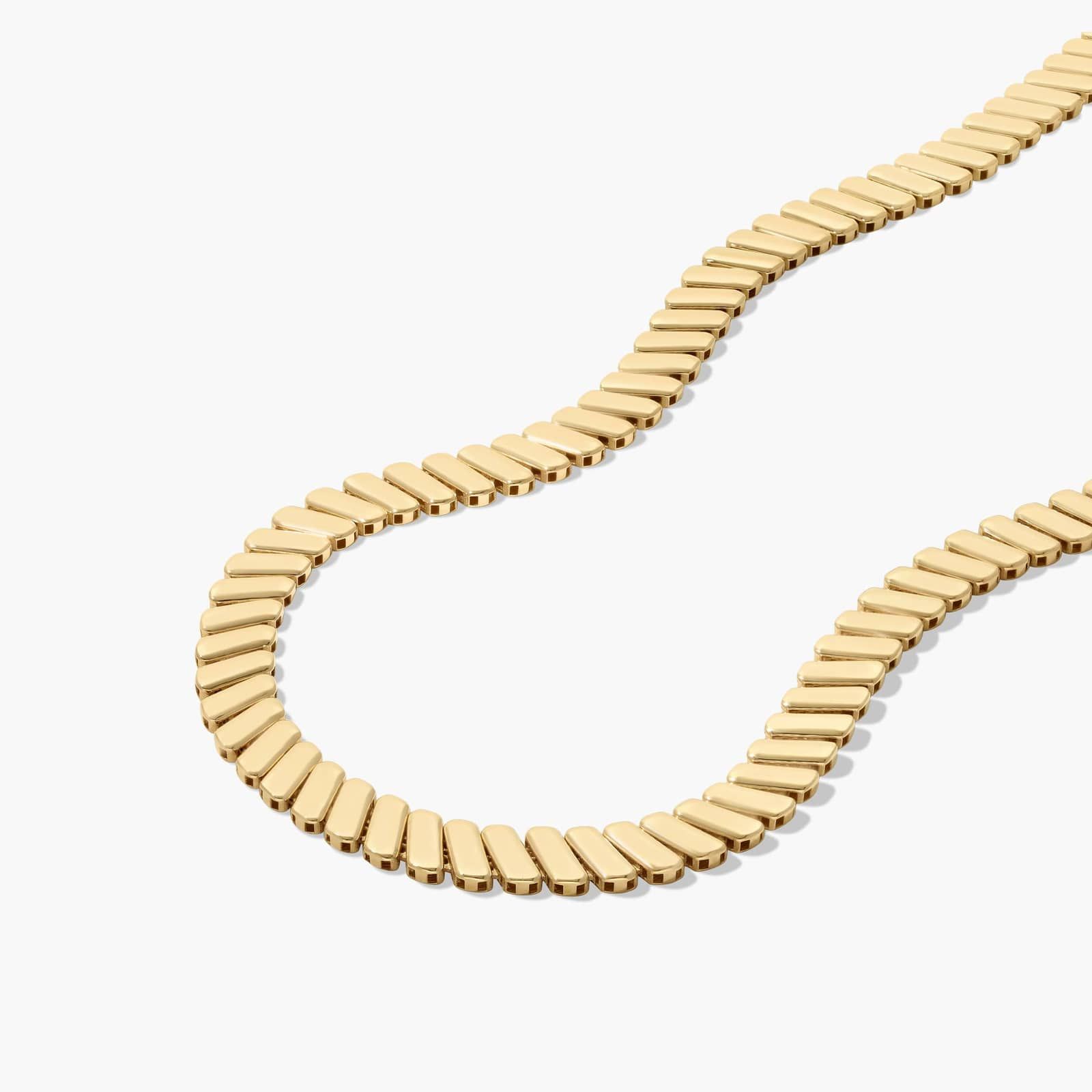 14K Yellow Gold Golden Hour Box Chain Necklace By James Allen 2